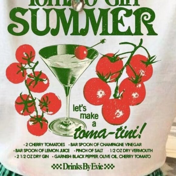Tomato Girl Summer Graphic Tee - Picture 2 of 3